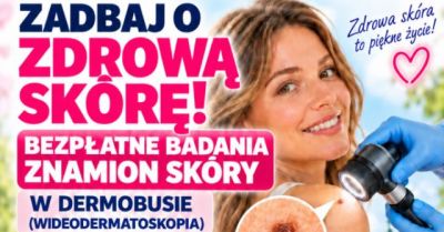 Bezpłatne badania znamion dla mieszkańców